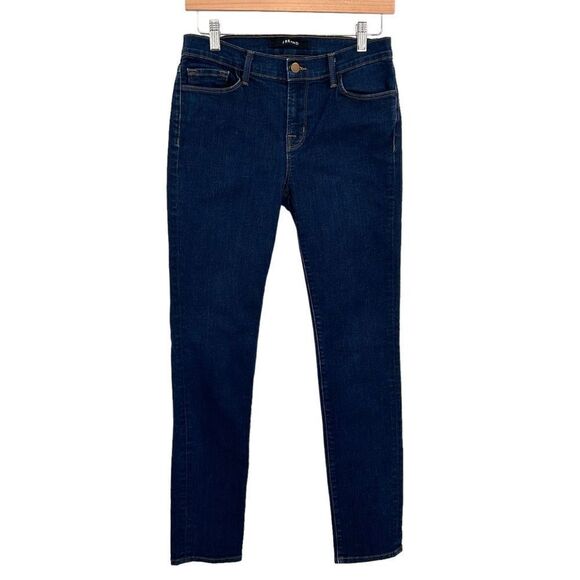 J. Brand skinny leg pure dark wash midrise jeans size 28 - Picture 2 of 10